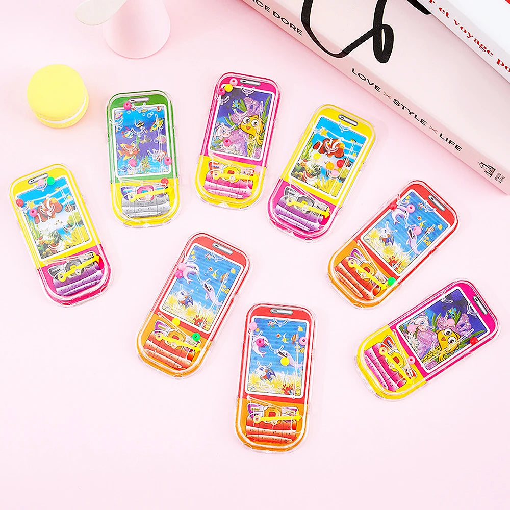 12Pcs MIni Pin Ball Puzzle Marble Game Intelletual Toy Kids Birthday Party Favors Carnival Boys Girls Prizes Piñata Pack Rewards