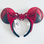 Disney Princess Headband Mickey Ear Rapunzel Sequin Bow Hair Hoop Birthday Gift Girl Accessories Halloween Gift Christmas Jack