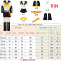 Homchee Trends COS Anime Men Len Cosplay Costume Anime Women Rin JK Uniform for Comic Con Outfits