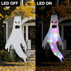 Hanging Ghost Halloween LED Luminous Ghost Children's Gift Scary Party Props Home Outdoor Courtyard Bar Hanging Decorations
