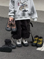 2025 New Winter Children Snow Boots For Boys Waterproof Warm Fur Rubber Sole Non-slip Fashion Girls Boots EU 26-37