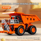 1pcs Mini Children Inertia Car Toy Simulation Mining Engineering Car Toy Model Creative  Games Pull Back Car Mining Car Boy Gift