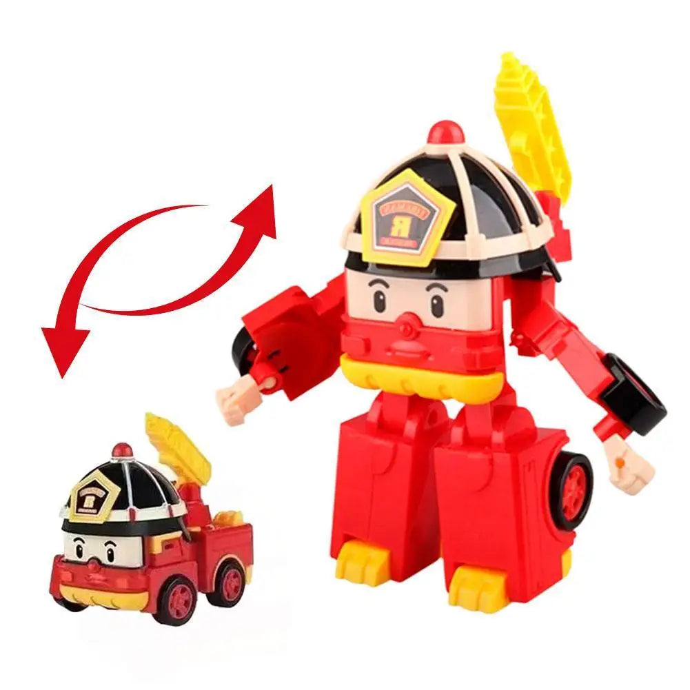 New Upgrade Robot Deformation Transformation  Anime Action Figure Cartoon Kids Toy For Children Car Model Airplane Gift Toys Rob