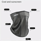 Cycling Masks Headwear Bandana Head Wrap Face Scarf Mask Neck Balaclava Breathable Light Cool Wind  Outdoor Hiking Ice Silk Mask