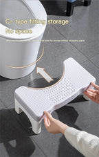 New Bathroom Squatty Potty Toilet Stool for Children Pregnant Woman Seat Elderly Toilet Foot Stand Stool Bathroom Accessories