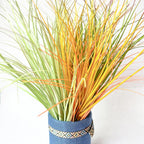 5Pcs Artificial Onion Grass Fake Greenery For DIY Wedding Venue Home Decor Potted Ornament Fake Plant Outdoor Garden Decoration