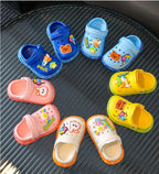 Summer Children Garden Clogs Shoes Boys&Girls Beach Sandal Kids Lightweight Breathable Cute Cartoon Slip Baby Slippers