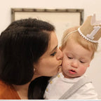 Burlap Crown Baby Birthday Party Hat 1/2 1 2 3 4 5 6 7 8 9 Year Baby Boy Girl Linen Headband 100 Year Adult Anniversary Cap