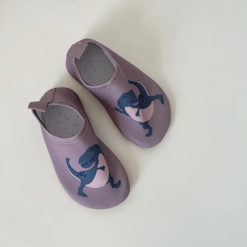 Kids Quick Dry Swimming Shoes Cartoon Beach Sandals for Children