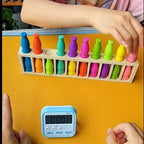 20 Color-Matching Challenging Bottle Puzzle Game Set Memory & Logic Training Strategy Board Game Party Halloween Christmas Gifts