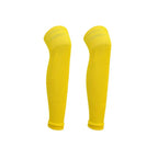 1Pair Knee Over Football Leg Guards Socks Breathable Comfort Calf Long Sock Adult Children Soccer Sports Shin Guards Leg Covers