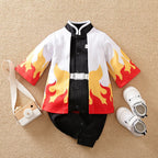 Baby Girl Boy Costume Anime Clothes Newborn Romper Infant Luffy Akatsuki Vegeta Cosplay Jumpsuit Toddler Halloween Costume 0-18M