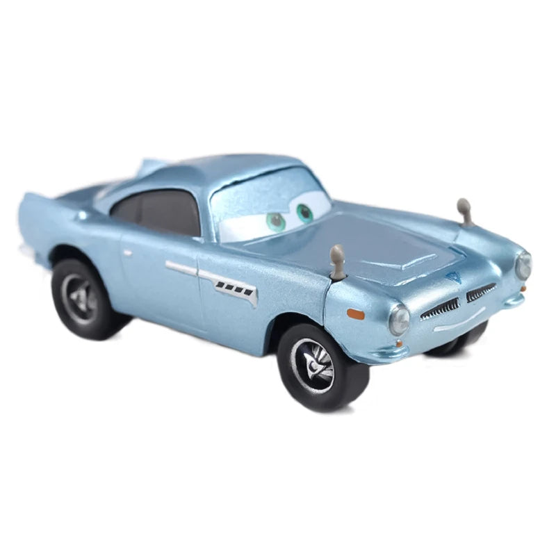 Cars 2 Cars 3 Lightning McQueen Japan Queen Mike Model Cars Toys 1:55 Metal Die Casting Pixar Cars Racing Child Gifts Toys