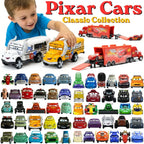 #NEW Children Car Pixar Cars 2 3 Lightning McQueen Fillmore Frank 1：55 Metal Model Racing Car Toy Children's Birthday Gift