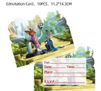 NEW Zootopia Party Favor Zootopia 2 Birthday Decoration Judy Nick Gary Party Supplies Zootropolis Coil Notebook Box Bag Card Kid