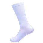 New UAE Cycling Socks rTeam Bike Nurse Compression Road Bike Running Mtb Knee-high White Sports Running Football Socks