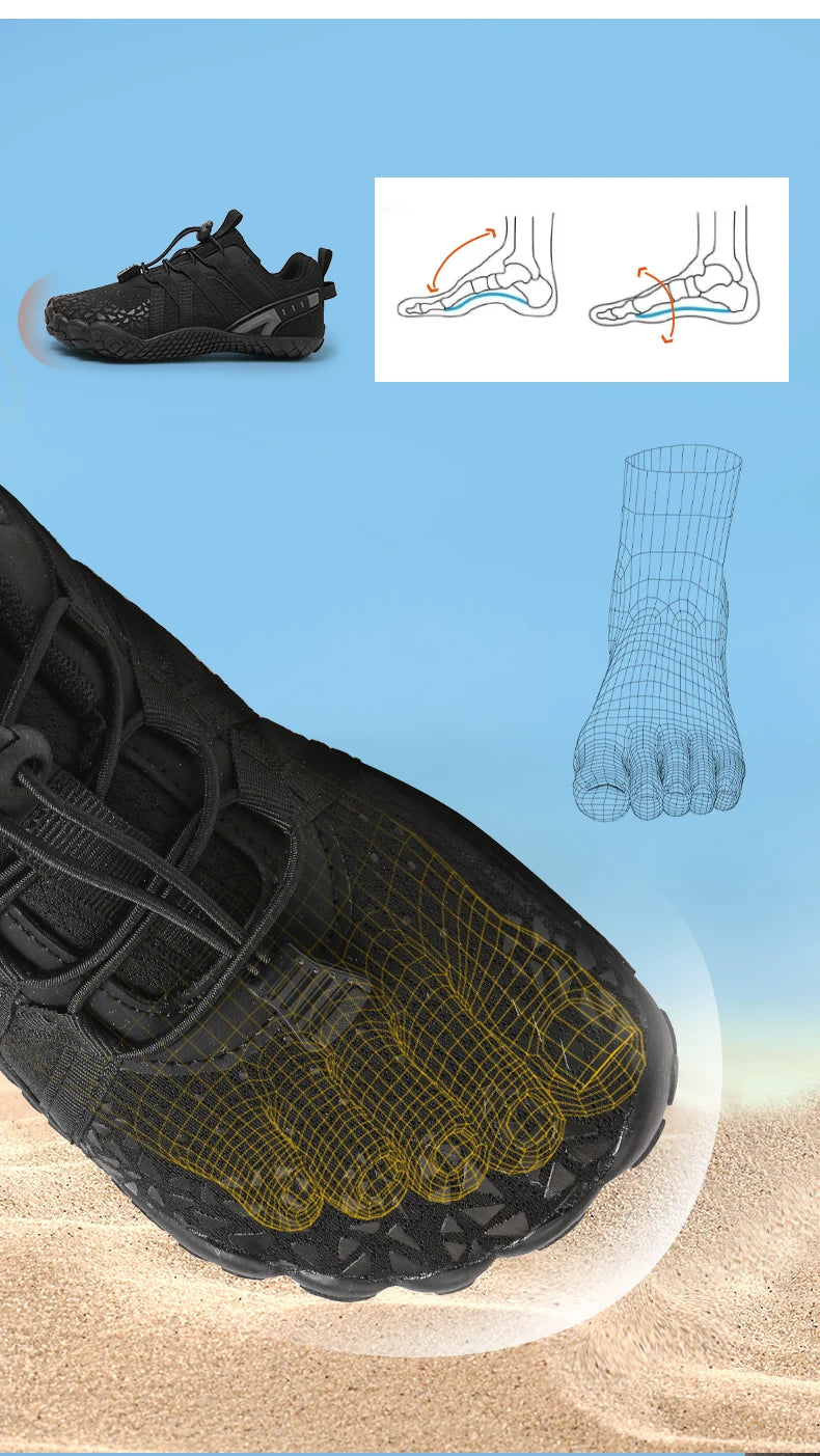 Kids Barefoot Shoes Natural Splay Sneakers for Children
