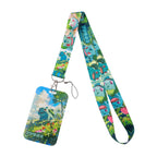 Cute Anime Lanyards For Key Neck Strap Lanyards ID Badge Holder Keychain Key Holder Hang Rope Keyrings Accessories Gifts