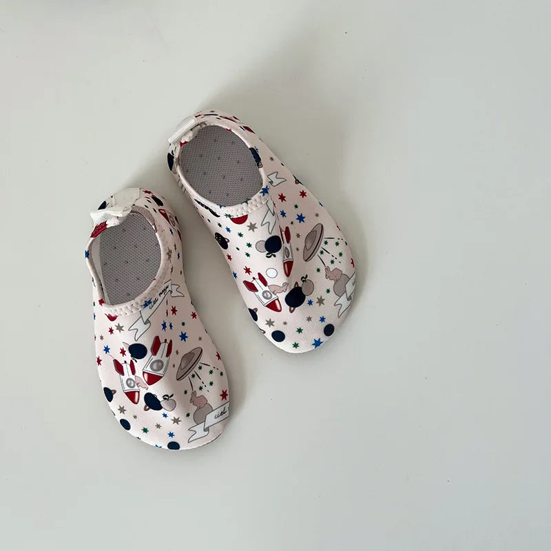 Kids Quick Dry Swimming Shoes Cartoon Beach Sandals for Children