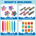 30/60/120 Pcs Popular Fidget Toys Pack Party Favors for Kids Goodie Bags Fillers for Kids Birthday Party, Prizes in Bulk