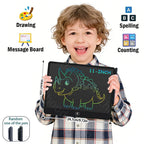 8/11/13/16 Inch LCD Drawing Tablet Writing Board Kids Doodle Painting Handwriting Pad Toy for 3 4 5 6 7 8 Years Girls Boys Gifts