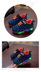 Kids Cartoon Sneakers Breathable Casual Sport Shoes for Children