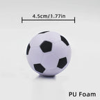 Football Boy Cake Topper Soccer Player Doll Decor for Birthday Party Sports Theme Childrens Celebration Supplies Cupcake Decor