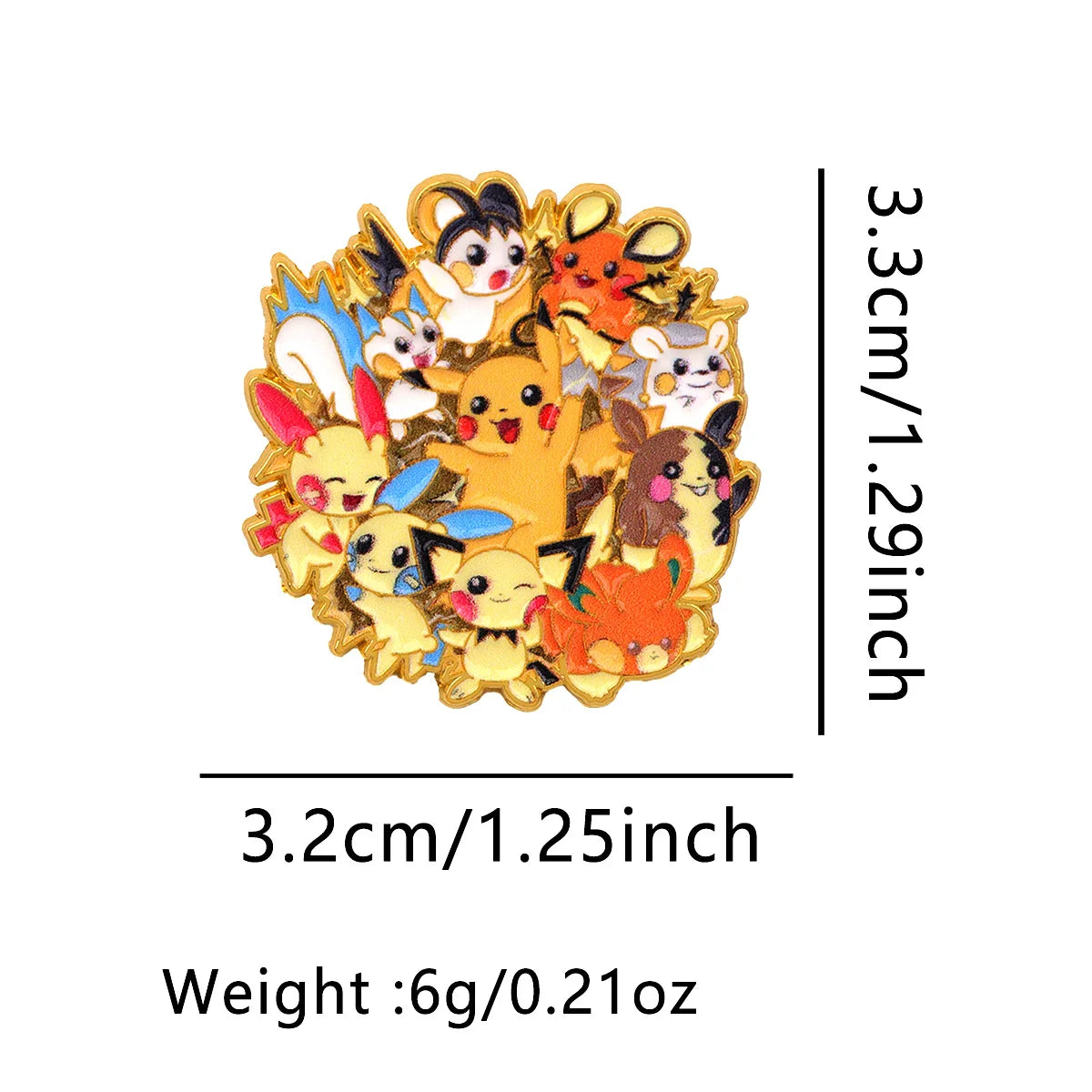Cute Elf Enamel Pins Kawaii Cartoon Character Brooch Clothing Backpack Lapel Badges Fashion Jewelry Accessories For Friends Gift