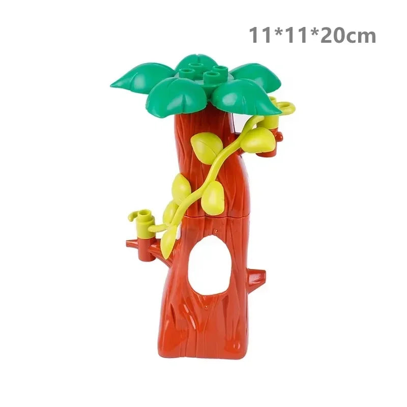 Forest Building Blocks Plant & Tree Accessories for Kids