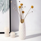 Nordic Plastic Vase Simple Small Fresh Flower Pot Storage Bottle For Flowers Living Room Modern Home Decorations Ornaments