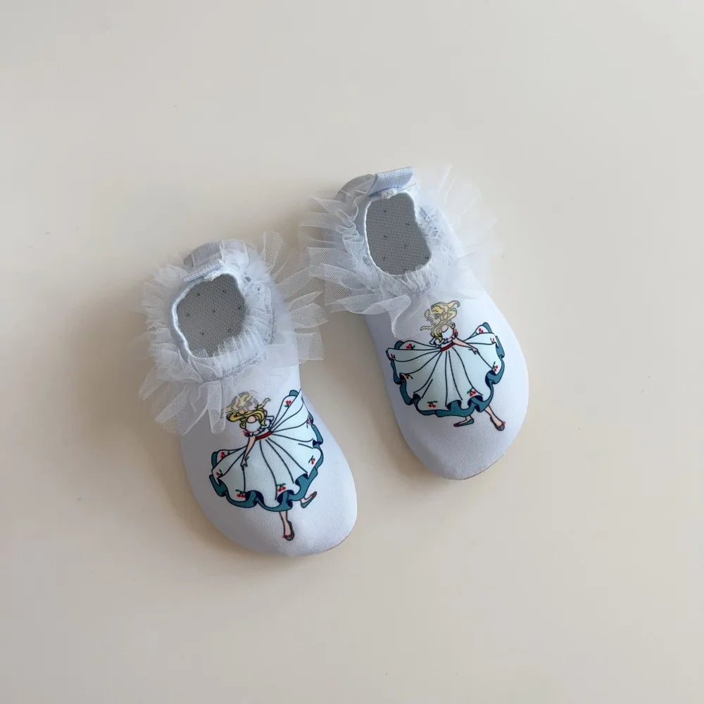 Kids Quick Dry Swimming Shoes Cartoon Beach Sandals for Children
