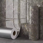 1 Roll Marble Thick Foam Imitation Tile Self-Adhesive Wallpaper Bedroom Living Room Decoration Bathroom Waterproof Wall Sticker