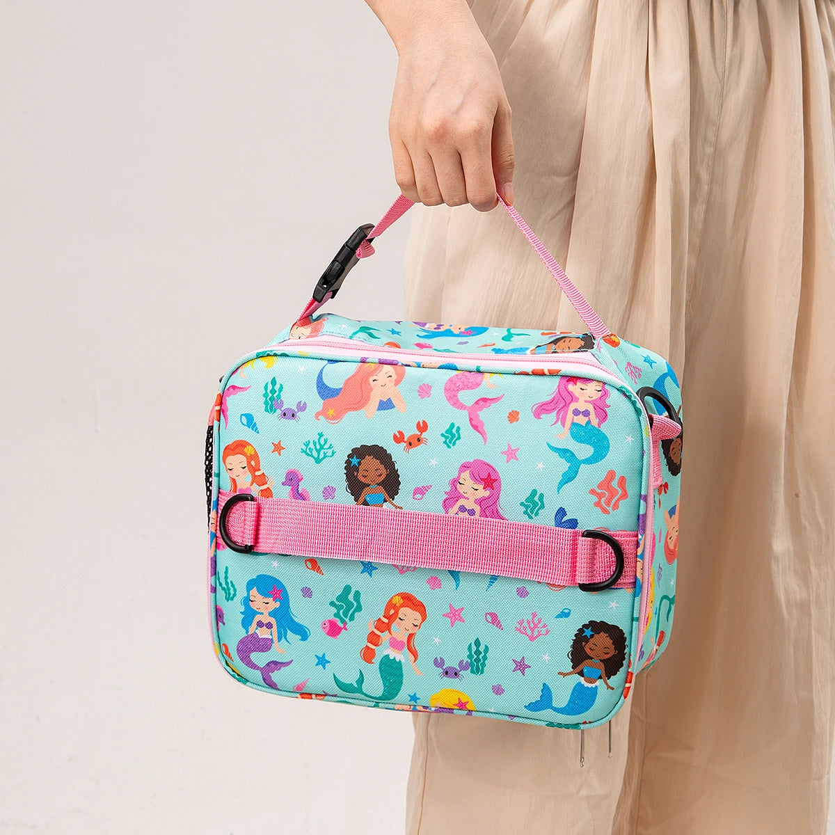 Adorable Kids Lunch Box Student Microwave Safe Travel Bento Box Halloween Container Portable Leak Proof Fruit Salad Bento Box