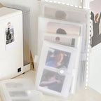 3/4/5/6 Inch 80/160 Slots Transparent Photo Album Idol Photocard Holder Idol Star Card Collect Book Creative Photo Card Holder