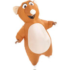 Inflatable Mouse Costume for Adult Blow Up Mouse Rat Cosplay Costume Funny Halloween Party Carnival Cosplay Costume Suit
