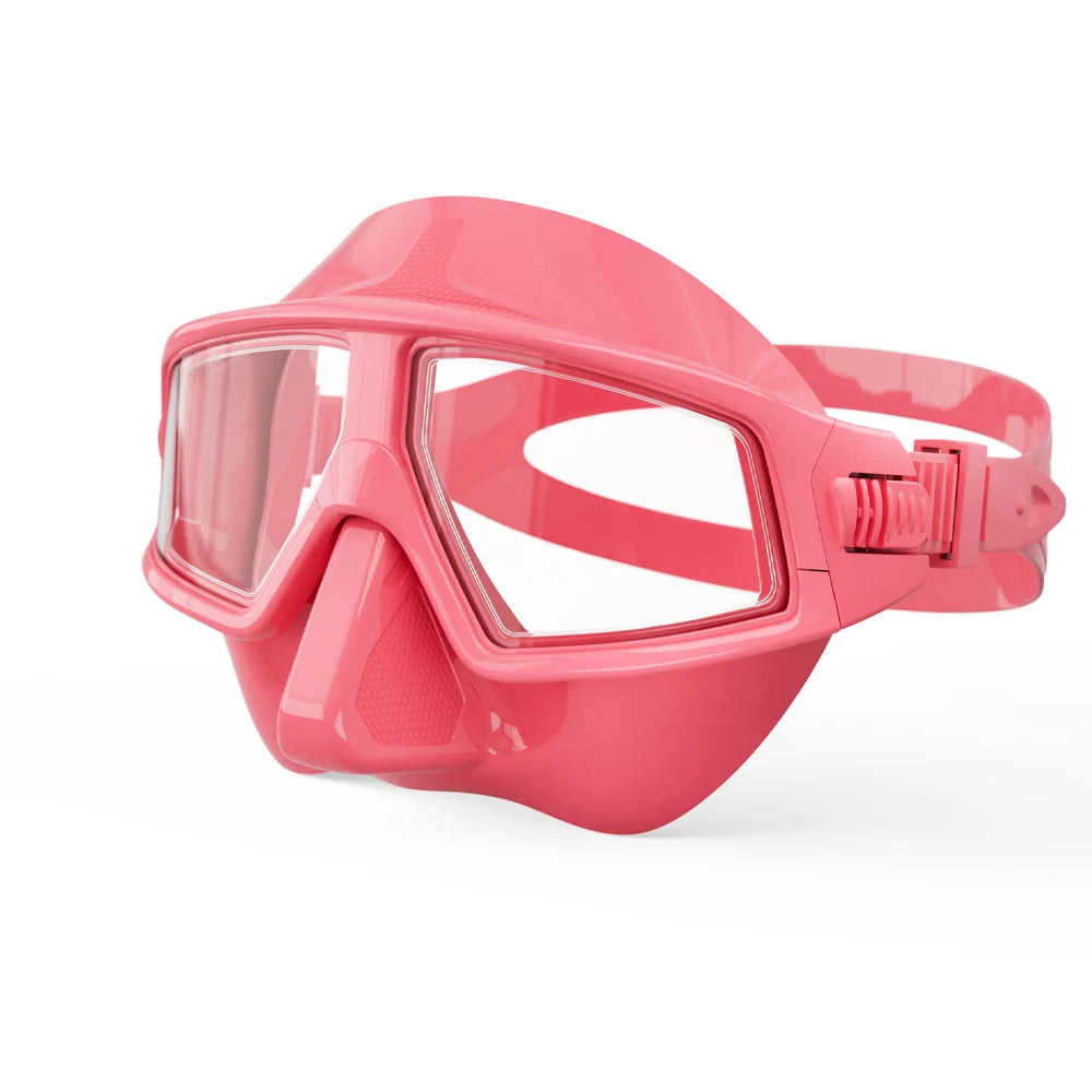 Professional Adult Scuba Diving Mask Set – HD Anti-Fog Lens, UV Protection, Adjustable Snorkeling & Swimming Goggles for Divers