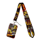 Cute Anime Lanyards For Key Neck Strap Lanyards ID Badge Holder Keychain Key Holder Hang Rope Keyrings Accessories Gifts