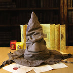 Fashion Movies Witch Wizard Hat Potters Sorting Hat Leather Halloween Party Props Dress Up Hat Men Cosplay Costume Accessories