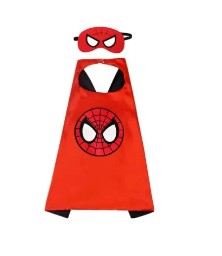 birthday Gifts Superhero Capes for Boy girl  Cartoon Dress Up Costumes Party Supplies Easter halloween cape cloak