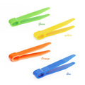 4pcs High Quality Durable Plastic Clip Tweezers Fine Motor for Kids Toddler Learning Toys for Kids Plant Insect Study Tools Set
