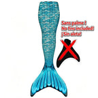 NEW Summer Kids Swimming Mermaid Tails Swimsuit For Girls Bathing Suit Beach Swimable Mermaid Costume Swimwear Halloween Costume
