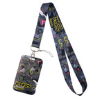 Cute Anime Lanyards For Key Neck Strap Lanyards ID Badge Holder Keychain Key Holder Hang Rope Keyrings Accessories Gifts
