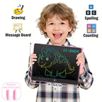 8/11/13/16 Inch LCD Drawing Tablet Writing Board Kids Doodle Painting Handwriting Pad Toy for 3 4 5 6 7 8 Years Girls Boys Gifts