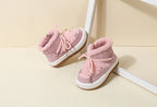 GT-CECD New Autumn/Winter Baby Boots Warm Plush Rubber Sole Toddler Kids Sneakers  Infant Shoes Fashion Little Boys Girls Boots