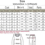 6PCS/Set Men's Vintage Retro Full Set Green Trench Coat Vest Shirt Pants Gloves Tie for Halloween Party