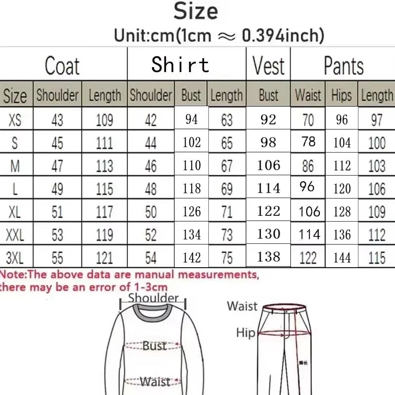 6PCS/Set Men's Vintage Retro Full Set Green Trench Coat Vest Shirt Pants Gloves Tie for Halloween Party