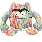 Emothional Monster Plush Toys Big Mouth Demon Stuffed Anime Plushie Colorful Dolls for Birthday Halloween Party Gifts