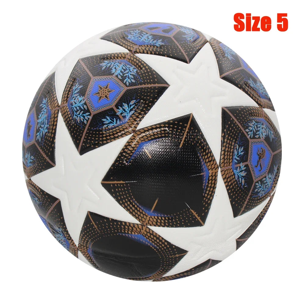 Standard Seamless Soccer Ball High Quality PU Material Size 4 5 Professional Outdoor Sports Match Training Football