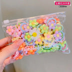 Children's Rubber Band Does Not Hurt The Hair Elastic Girl Head Rope Small Tie Hair Chirp Scrunchies Headdress Baby Accessories