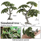 Oenux Simulation Wild Animal Chimpanzee Orangutan Gorilla Tree Sloth Monkey Model Action Figures Garden Miniature Decoration Toy